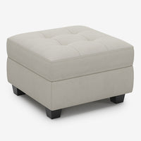 Cosmic-Latte-/-Velvet-Module-Ottoman