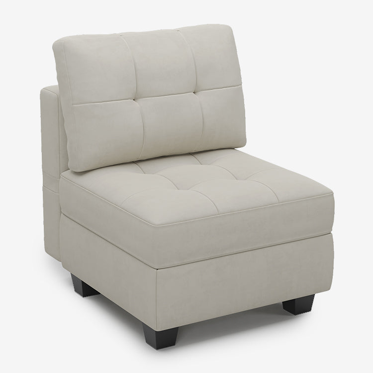 Belffin Modular Velvet Tufted Seat
