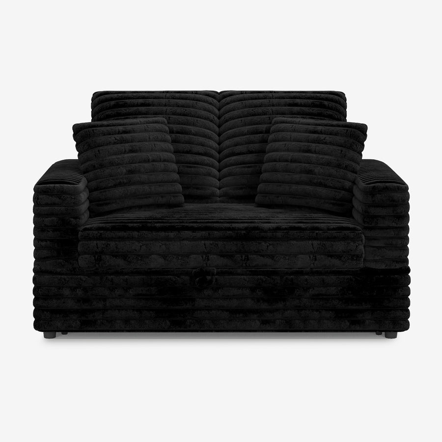 piano-black-/-faux-rabbit-fur-corduroy-track-arm