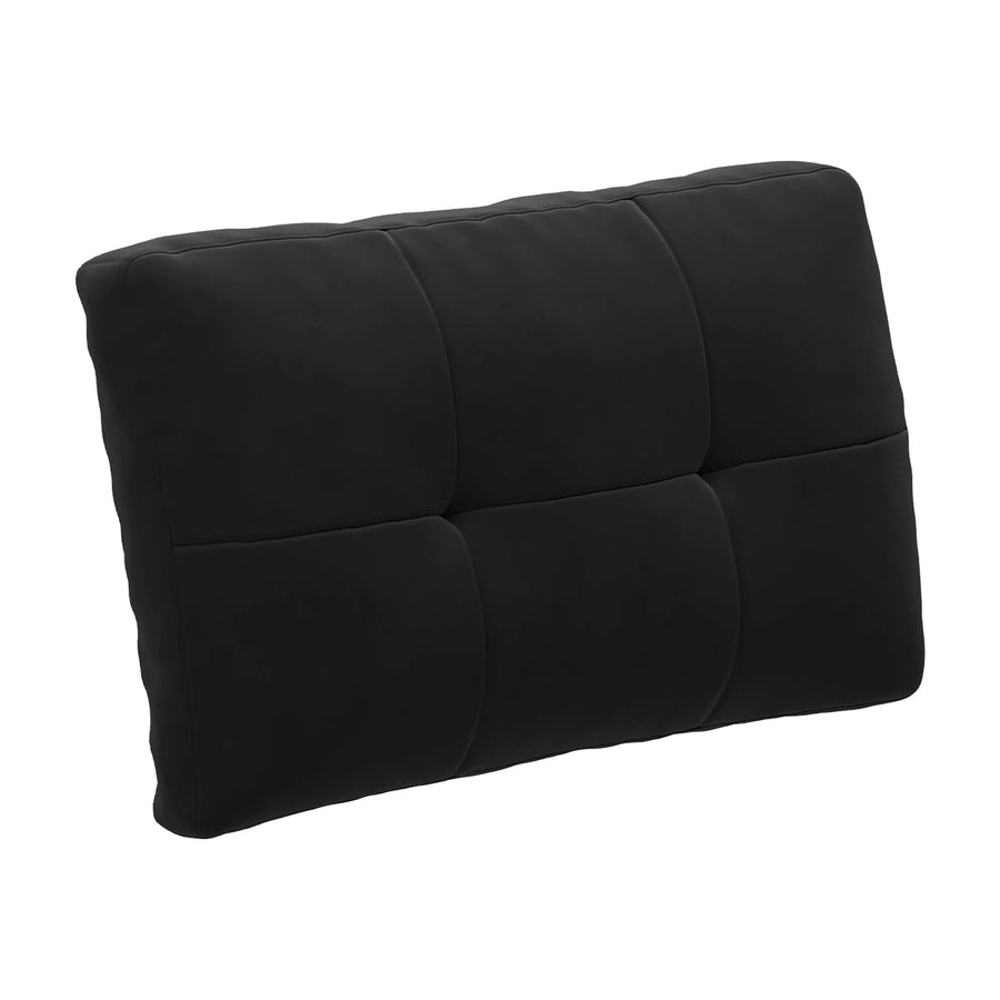 Tesso Velvet Tufted Back Cushion Belffin