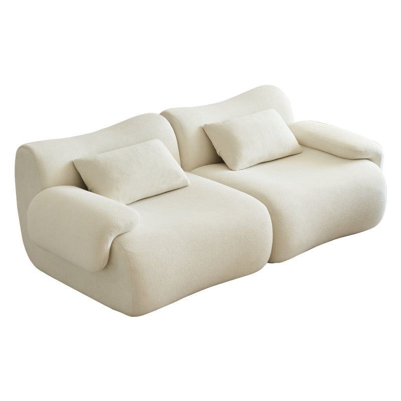 Boucle-Mint-Cream-Loveseat