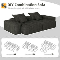Graphite-Gray-/-Chenille-Loveseat