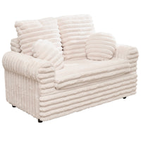 white-beige-/-faux-rabbit-fur-corduroy-round-arm