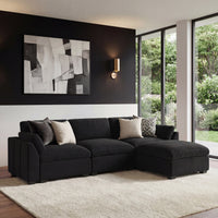 Midnight-Black-/-Velvet-4-Seat-L-Shaped-Sectional
