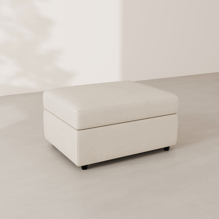 Cosmic-Latte-/-Velvet-Module-Ottoman