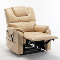 Smooth-Cream-/-Faux-Leather