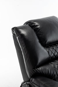 Sand-Black-/-Faux-Leather