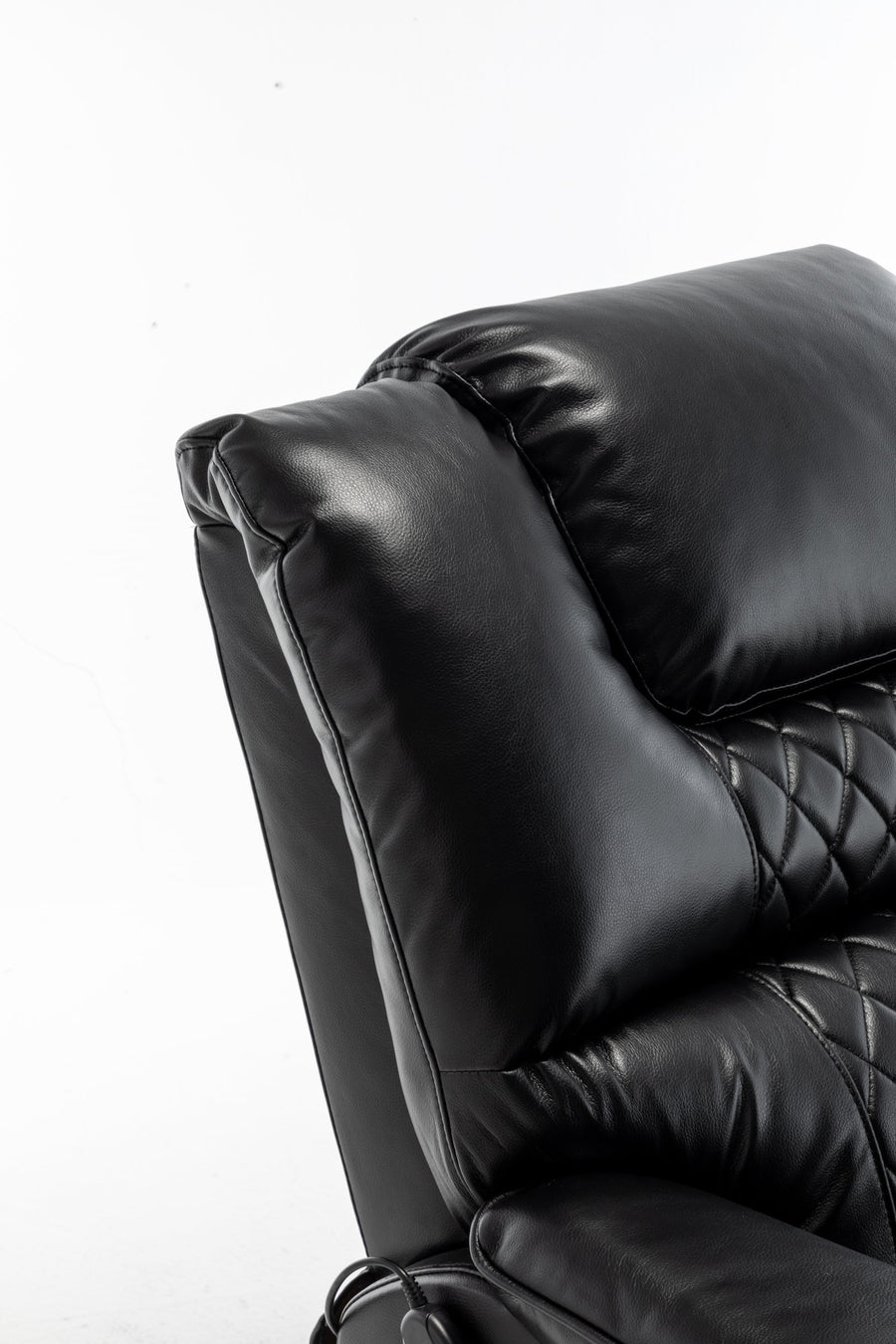 Sand-Black-/-Faux-Leather