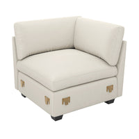 Cosmic-Latte-/-Velvet-Module-Corner-Seat