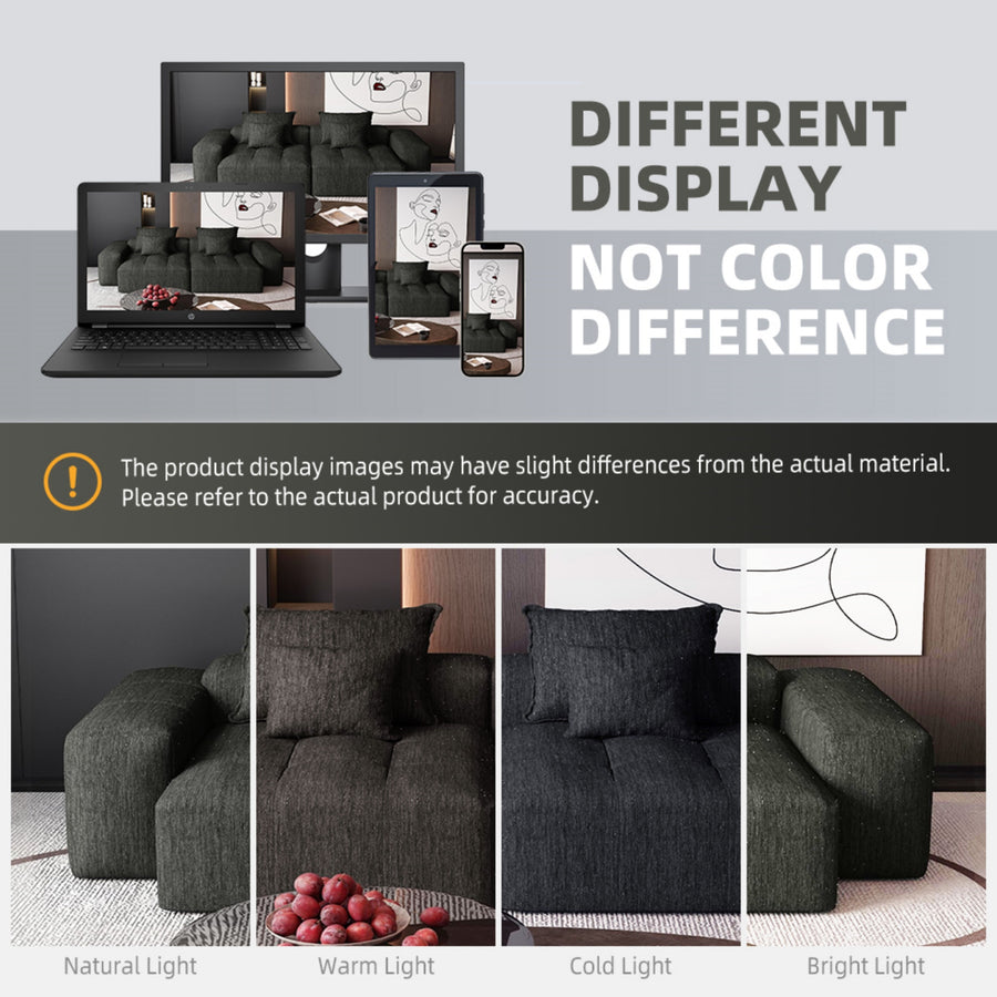 Graphite-Gray-/-Chenille-Loveseat