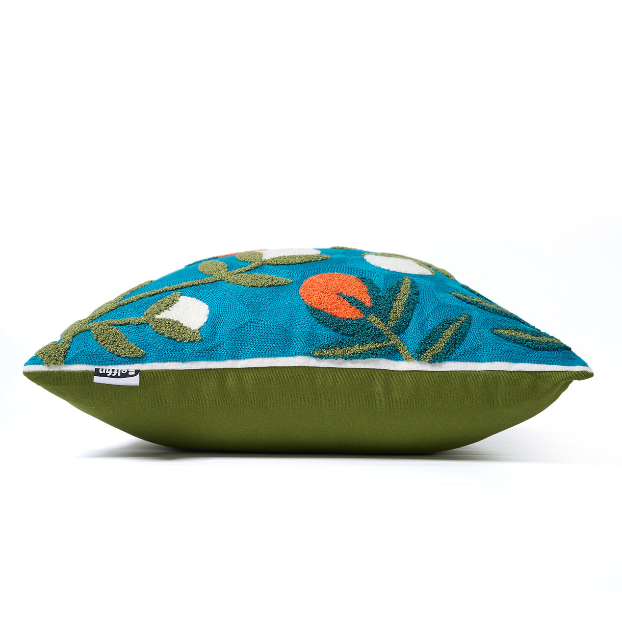 Floral Sonata Throw Pillow