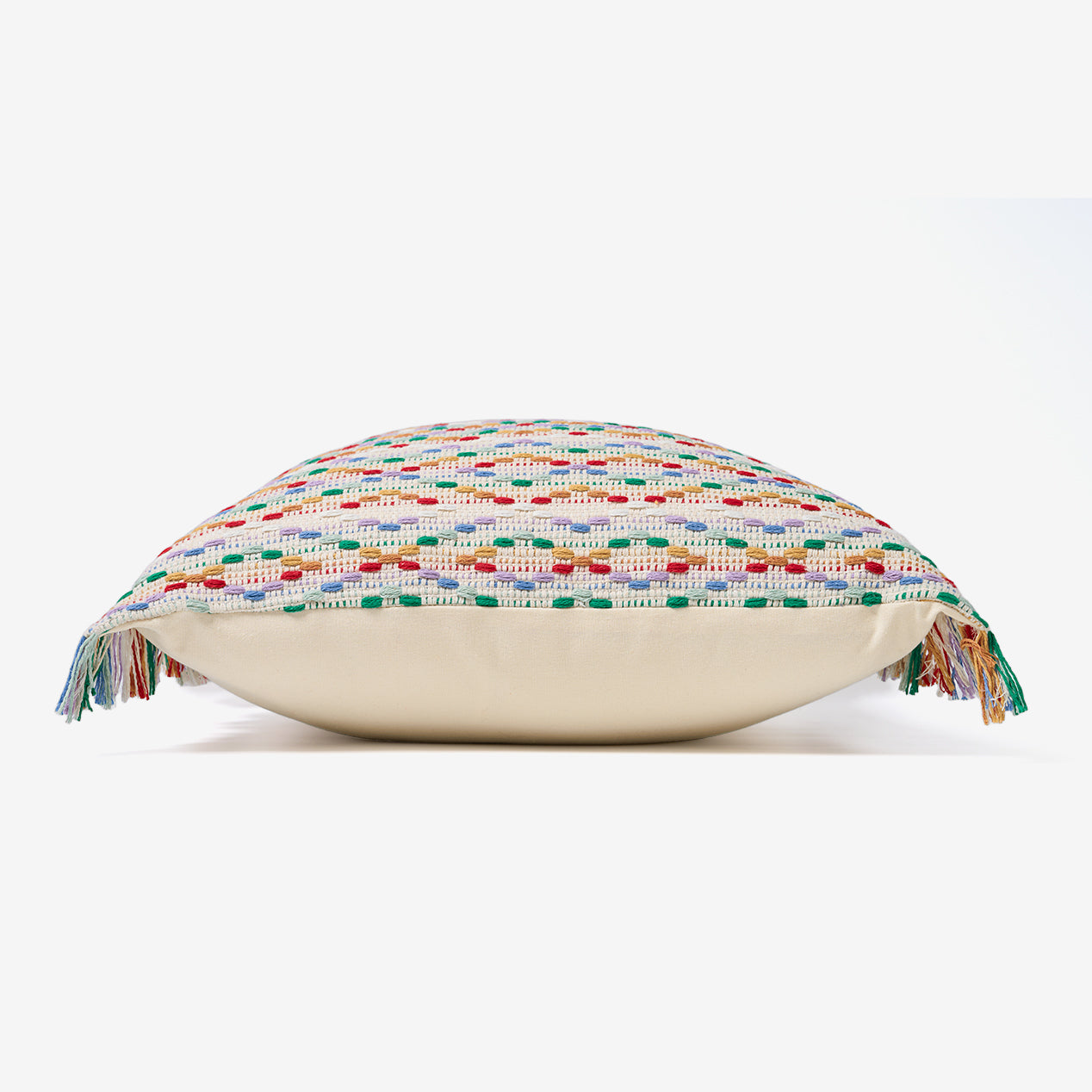 Prism Fringe Throw Pillow