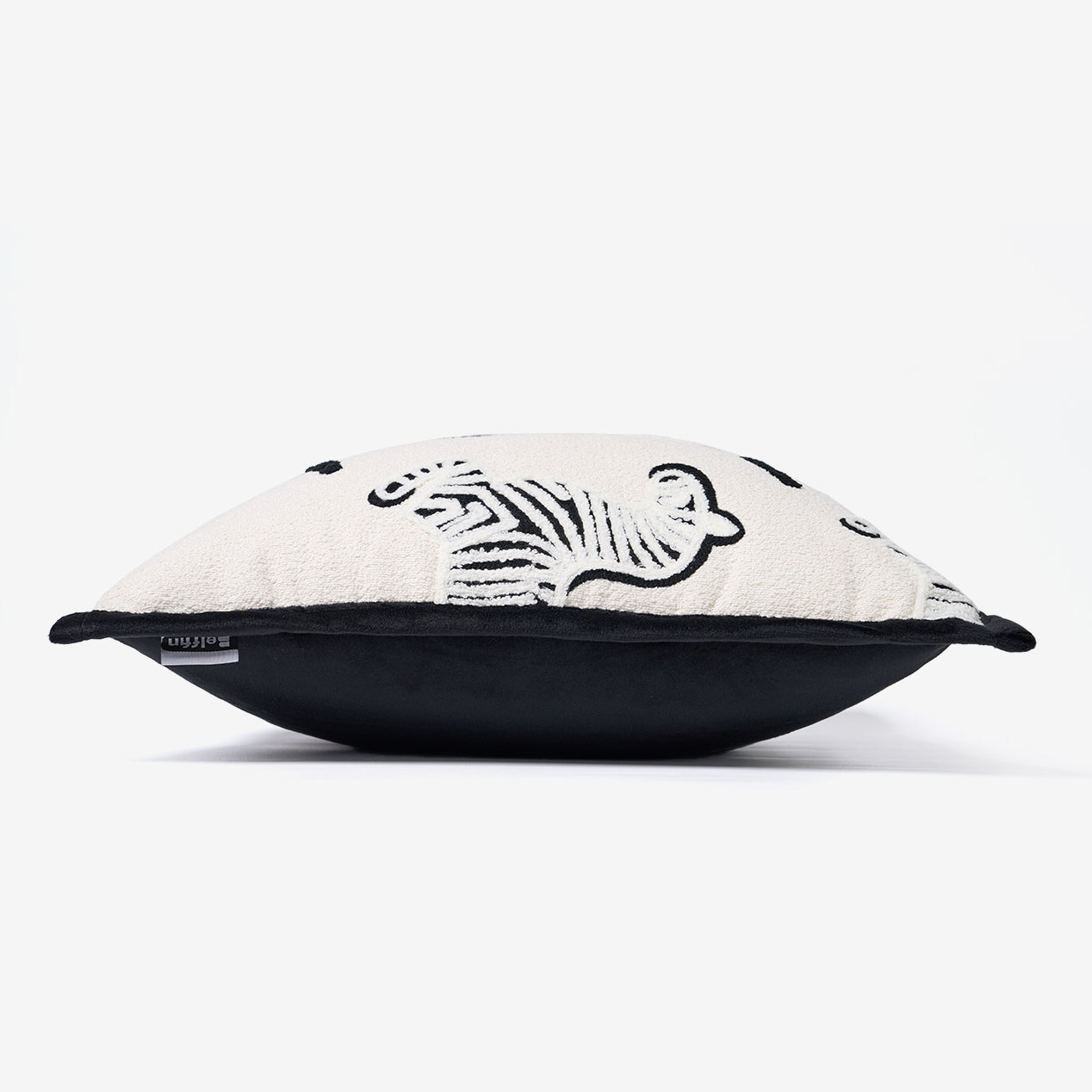 Zebra Rhythm Throw Pillow