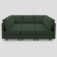 Seaweed-Green-/-Corduroy-9-Seat-Pit-Sectional