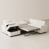 misty-white-/-chenille-6-Seats-Sectional-with-Ottoman