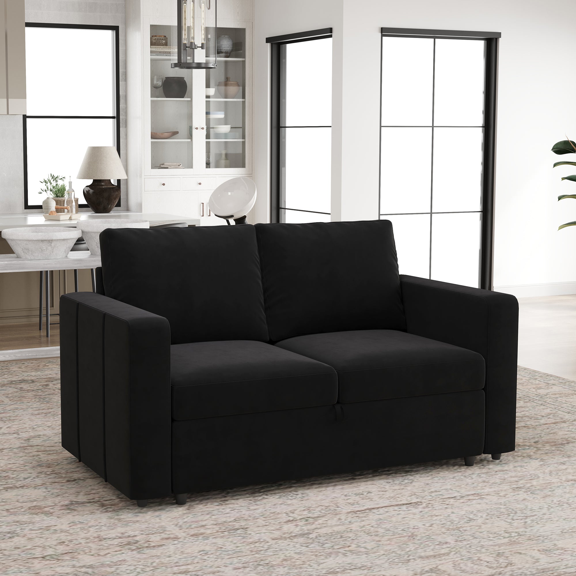 Velvet-Ebony-Black-Storage-Seat