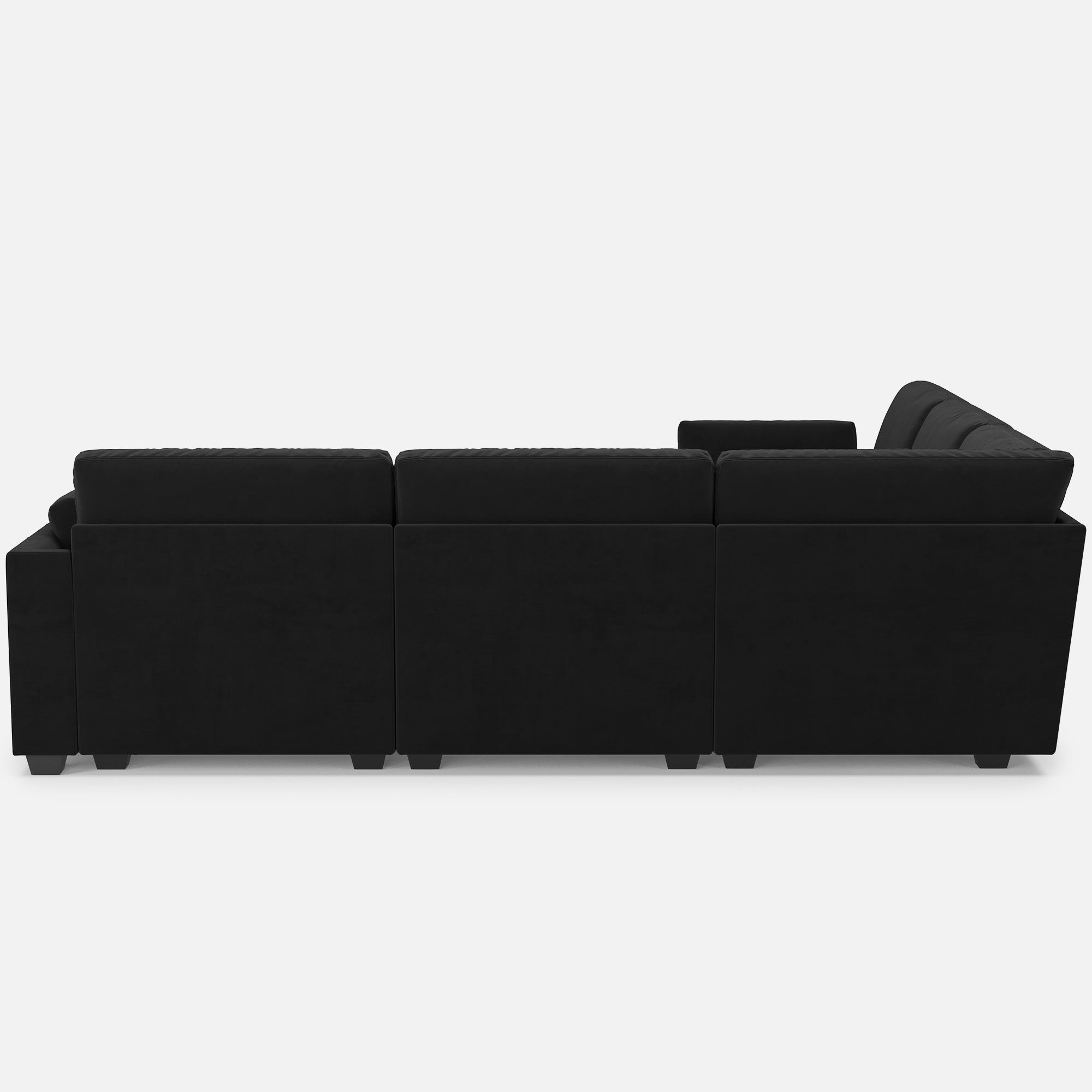 Uteeran Oversized Cloud 5 Seats Sofa with Ottoman