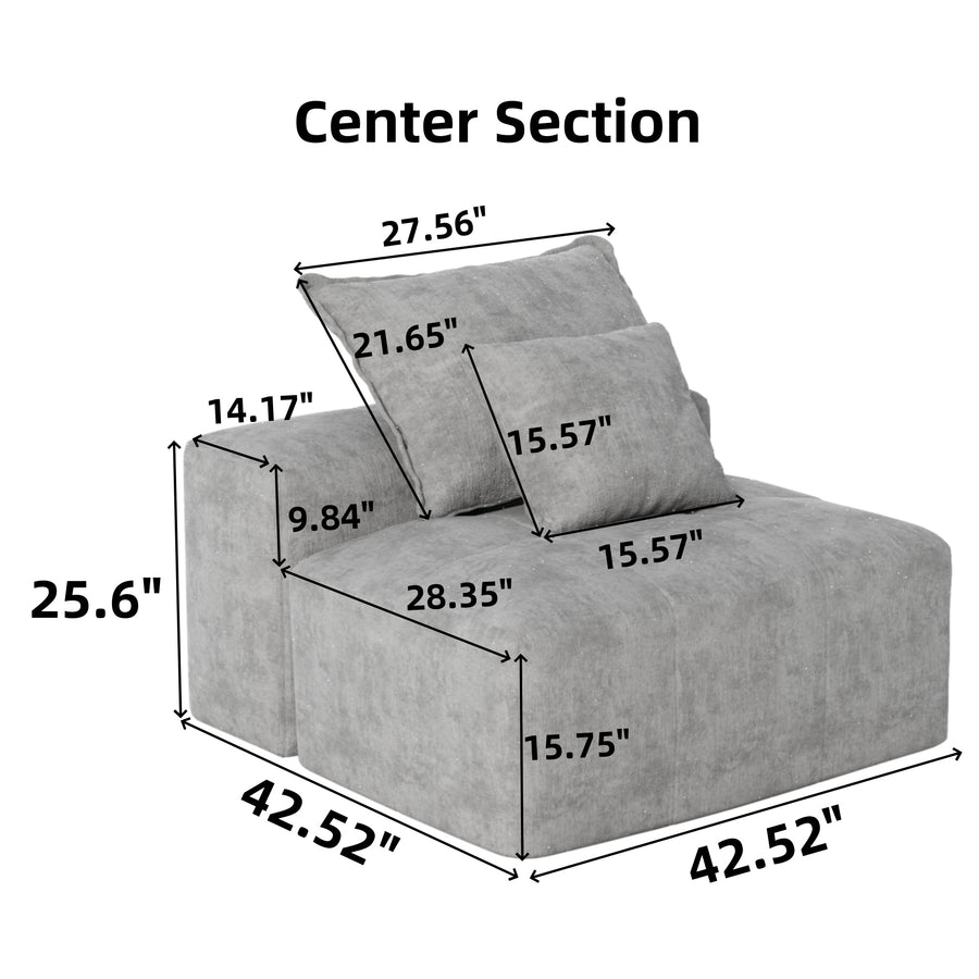 Prussian-Blue-/-Chenille-Loveseat