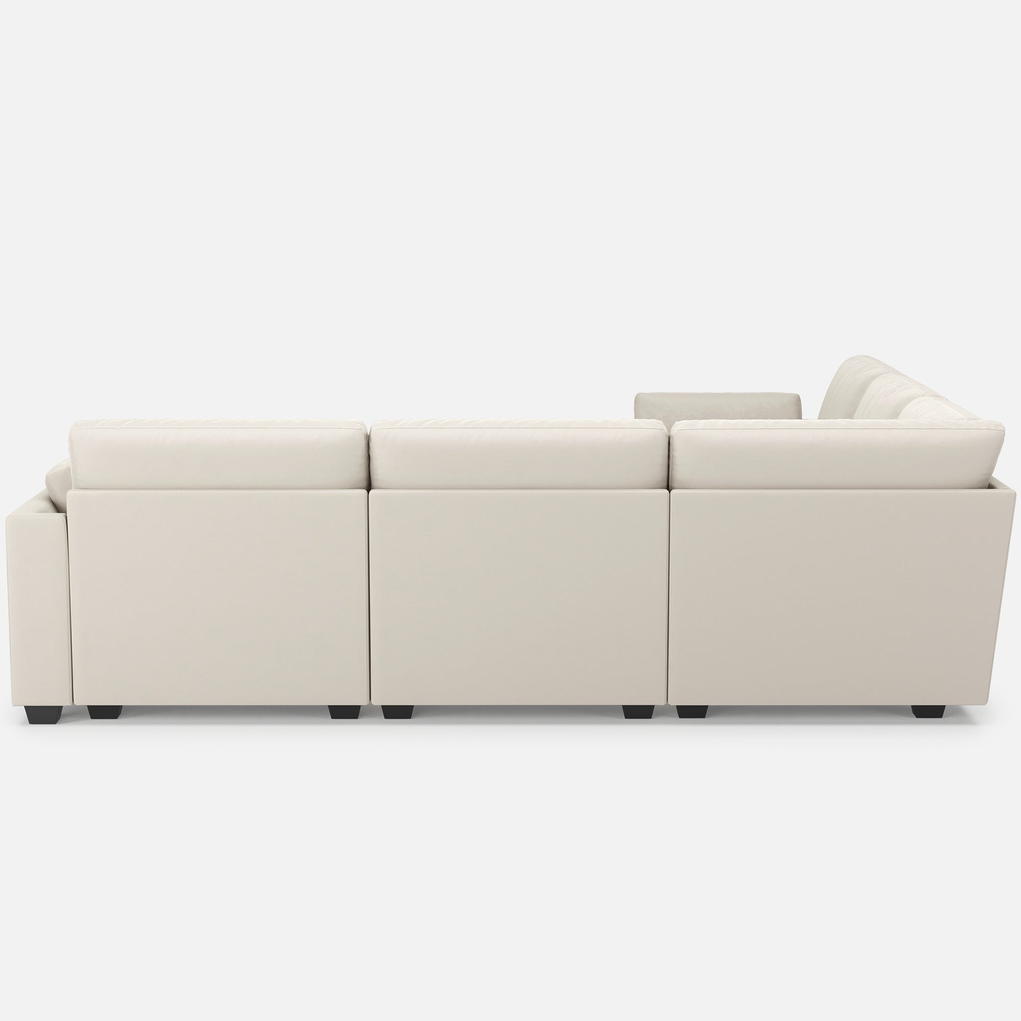 Uteeran Oversized Cloud 5 Seats Sofa with Ottoman
