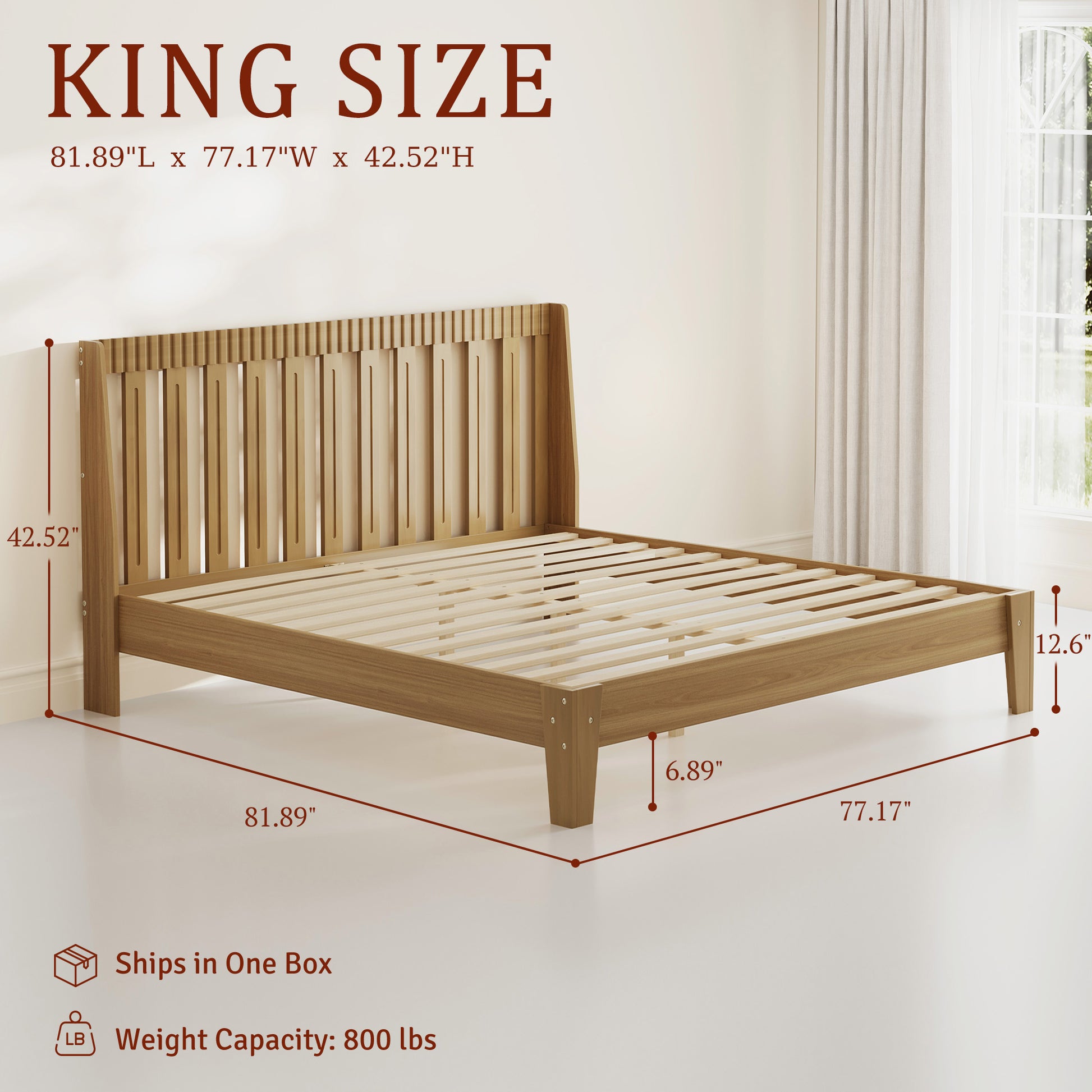 Oak-Brown-King-dimension