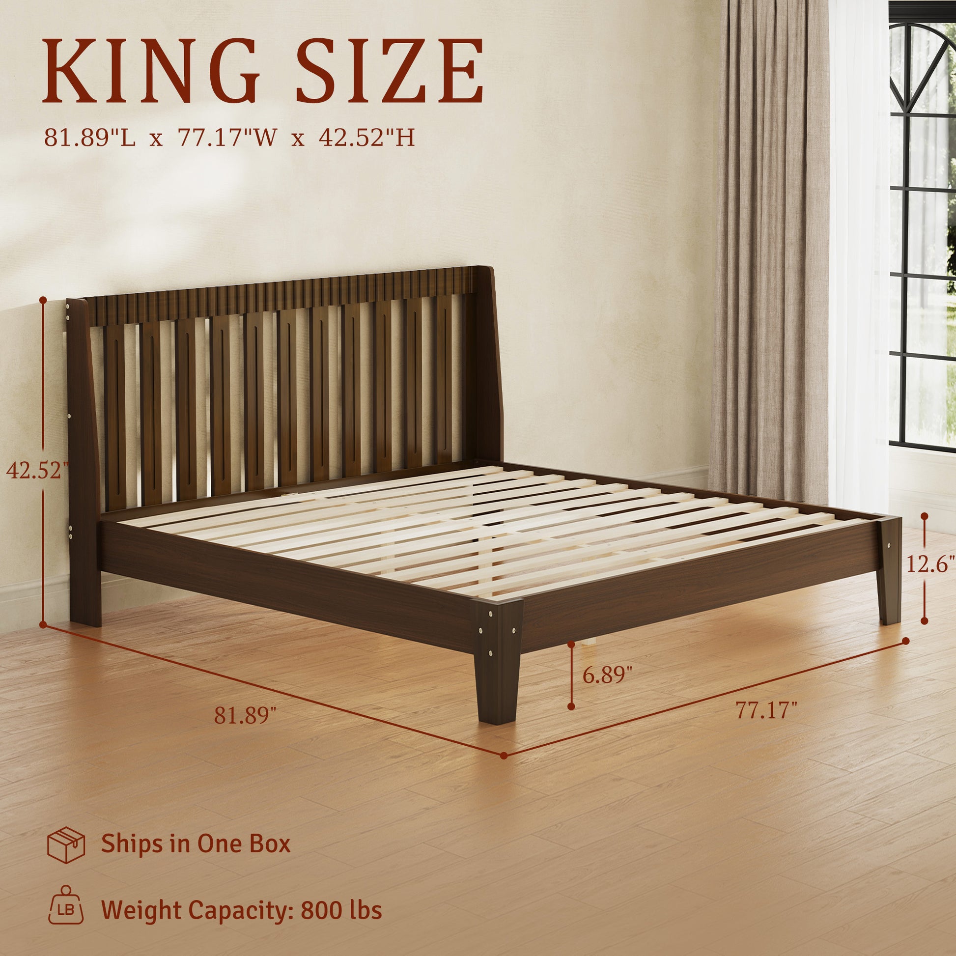 Walnut-Brown-King-Dimension