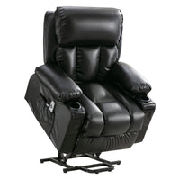 Sand-Black-/-Faux-Leather