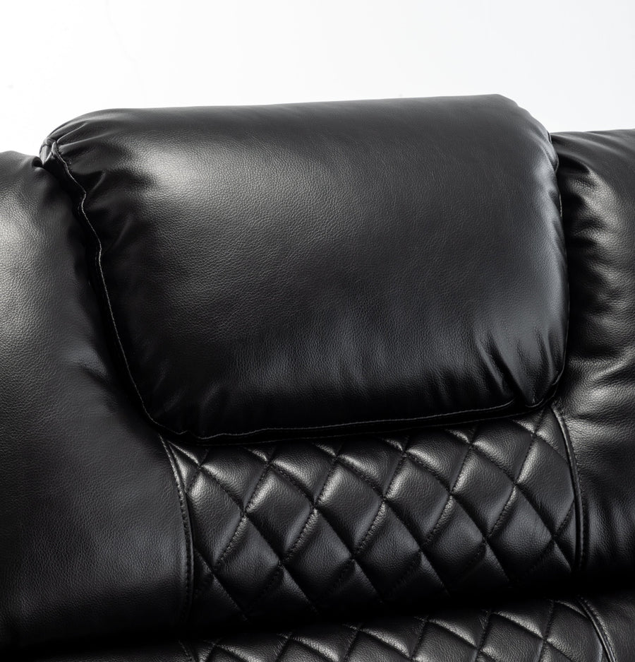 Sand-Black-/-Faux-Leather