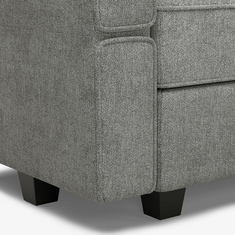 Belffin 4 Seats + 4 Sides Modular Terry Sleeper Sofa with Storage Seat