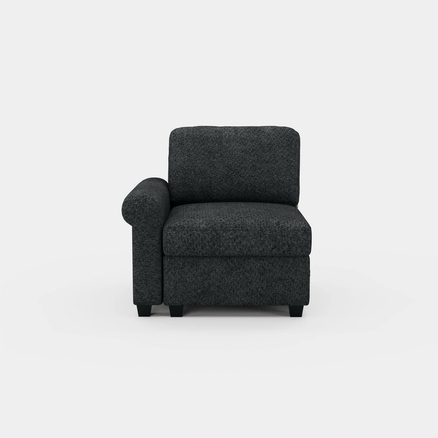 Silver-Grey-/-Chenille-Module-Left-Seat