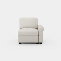 Misty-White-/-Chenille-Module-Right-Seat