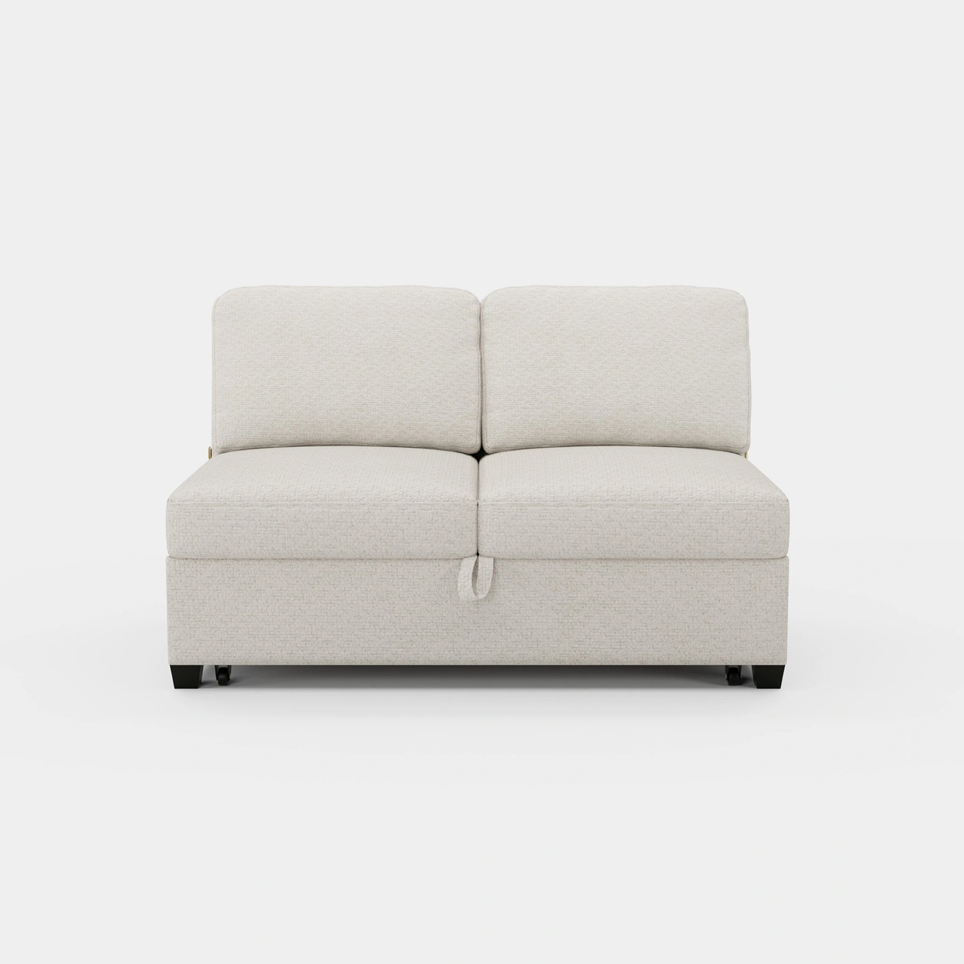 Misty-White-/-Chenille-Module-Pullout-Bed
