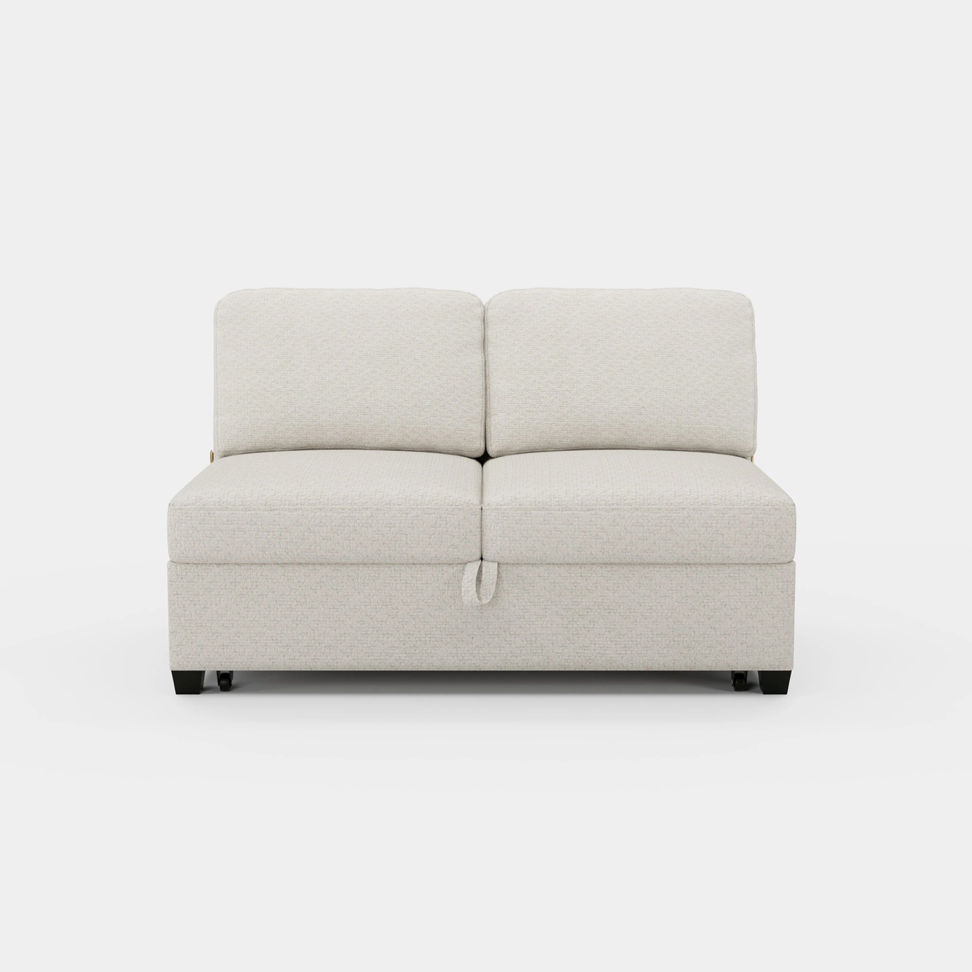 Misty-White-/-Chenille-Module-Pullout-Bed