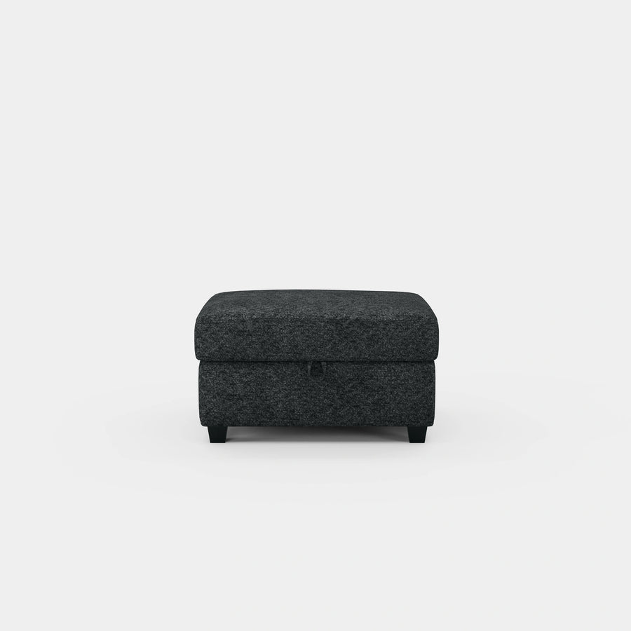 Graphite-Grey-/-Chenille-Module-Ottoman