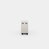 Misty-White-/-Chenille-Module-Console