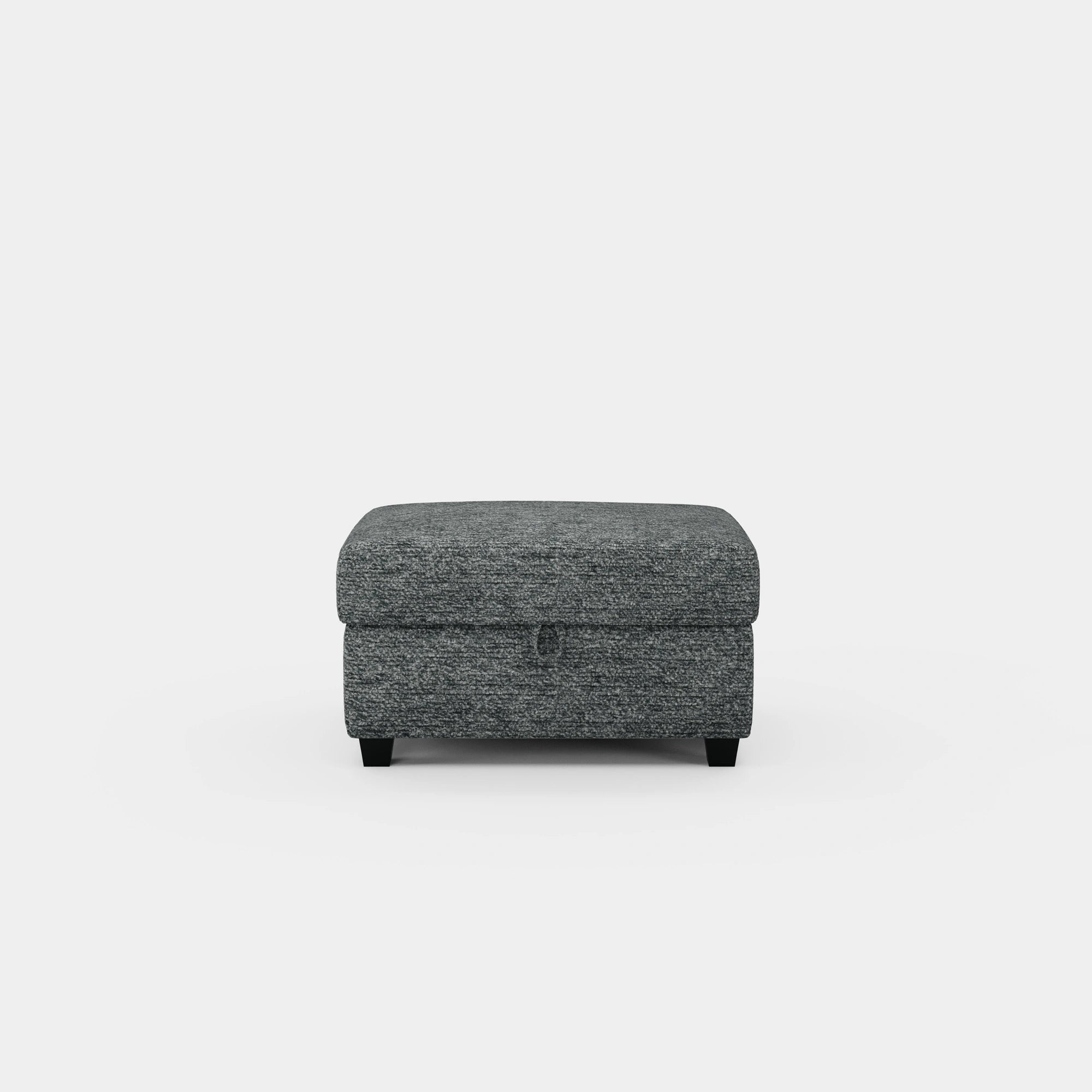 Silver-Grey-/-Chenille-Module-Ottoman