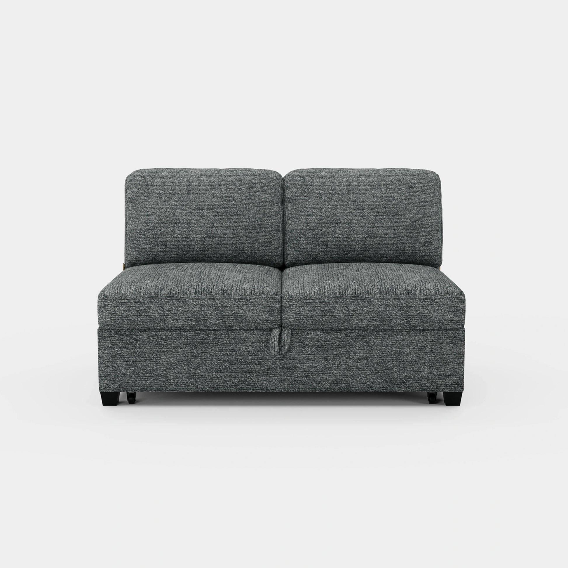 Silver-Grey-/-Chenille-Module-Pullout-Bed