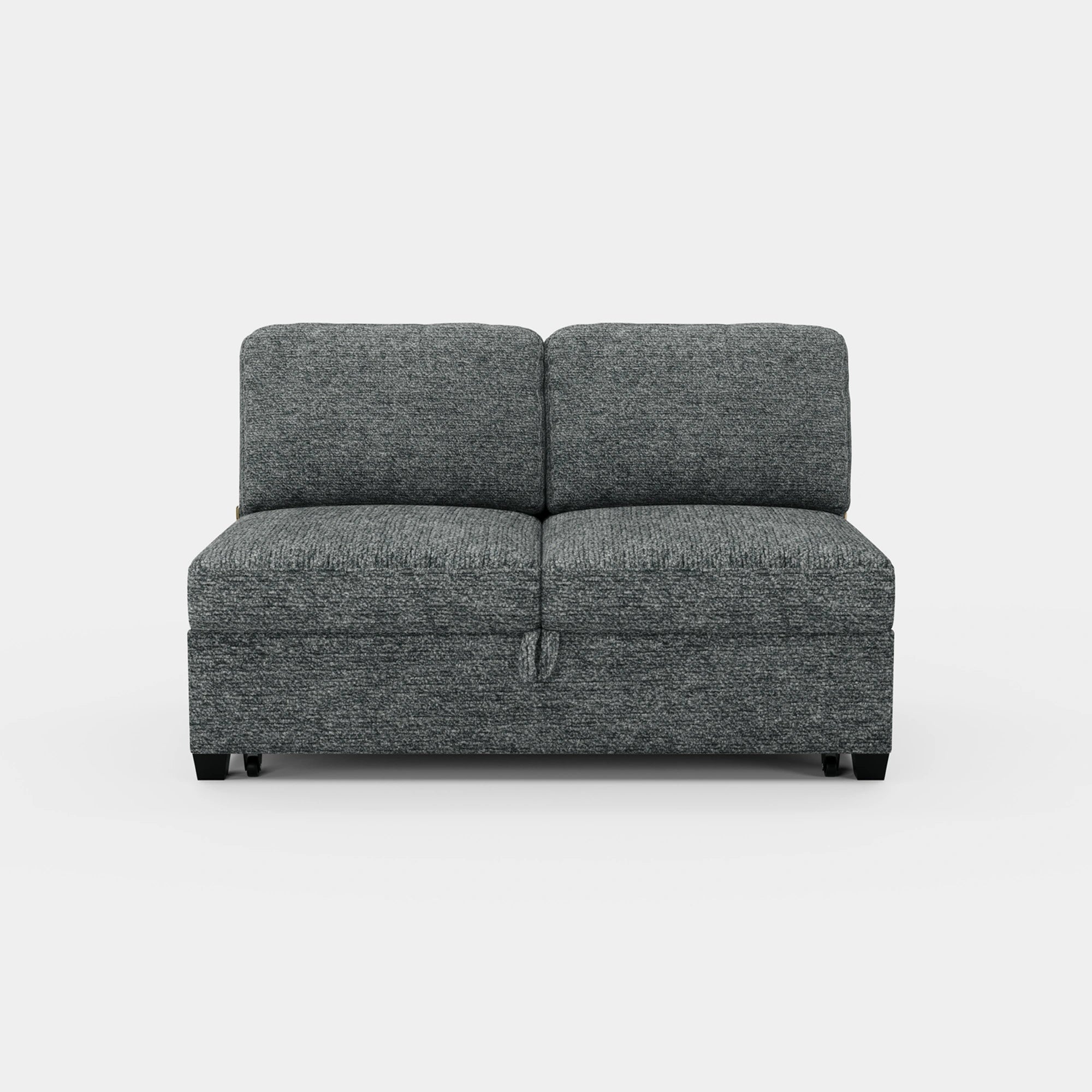 Silver-Grey-/-Chenille-Module-Pullout-Bed