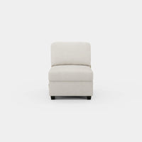 Misty-White-/-Chenille-Module-Seat