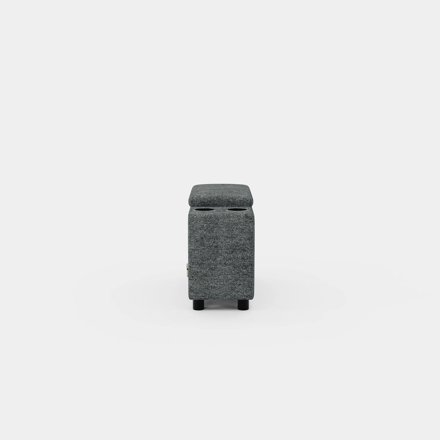 Silver-Grey-/-Chenille-Module-Console