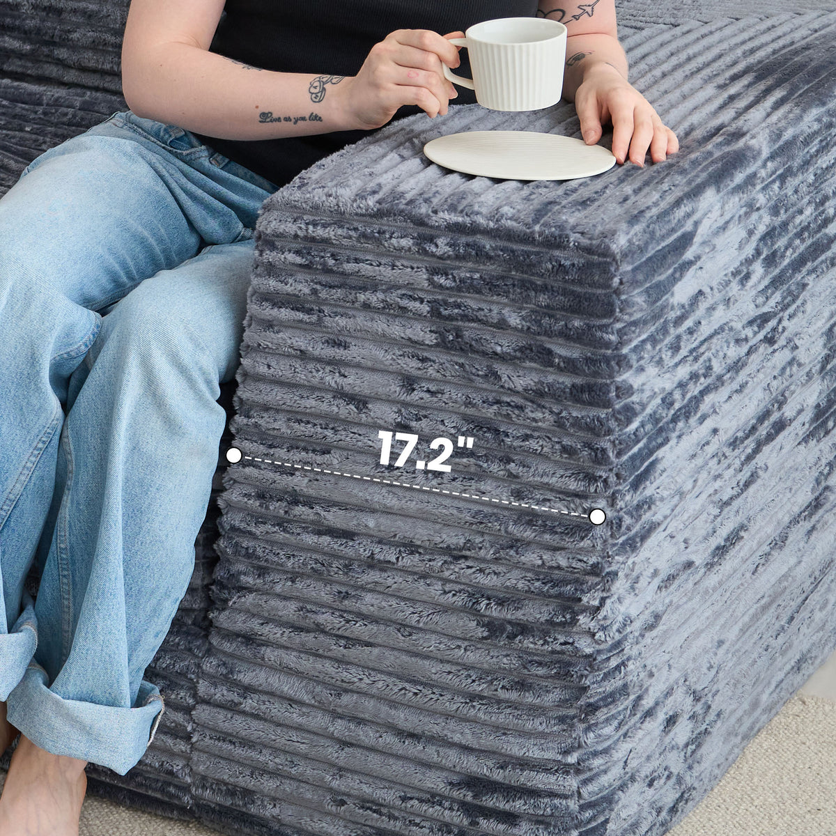 Belffin Boneless Sofa | Ultra-Soft Cloud Modular Couches