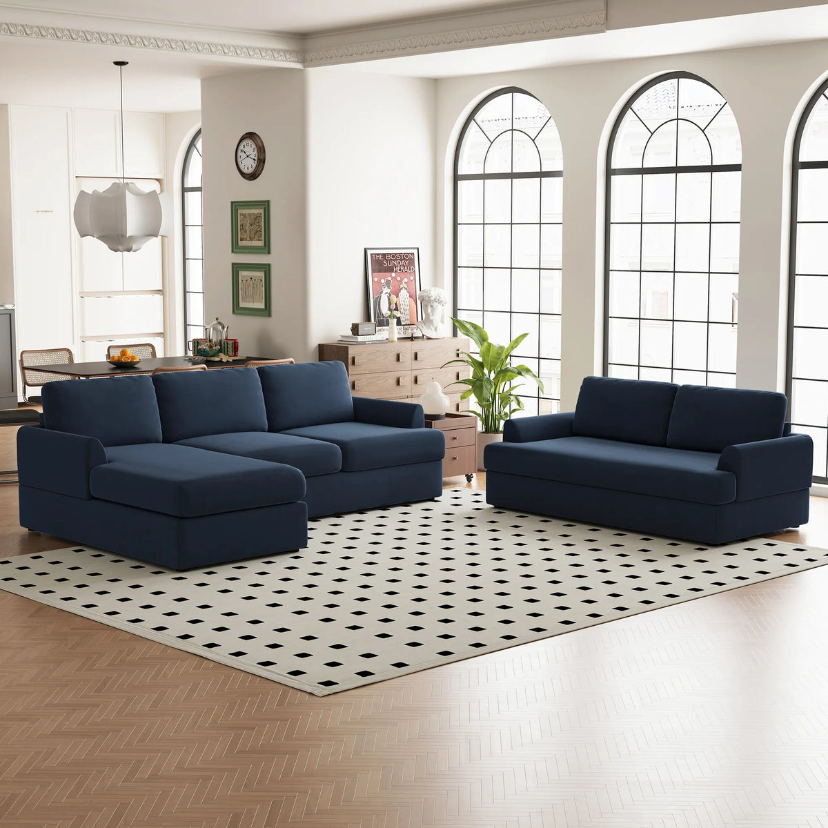 Belffin Luxury Velvet Modular Sofas