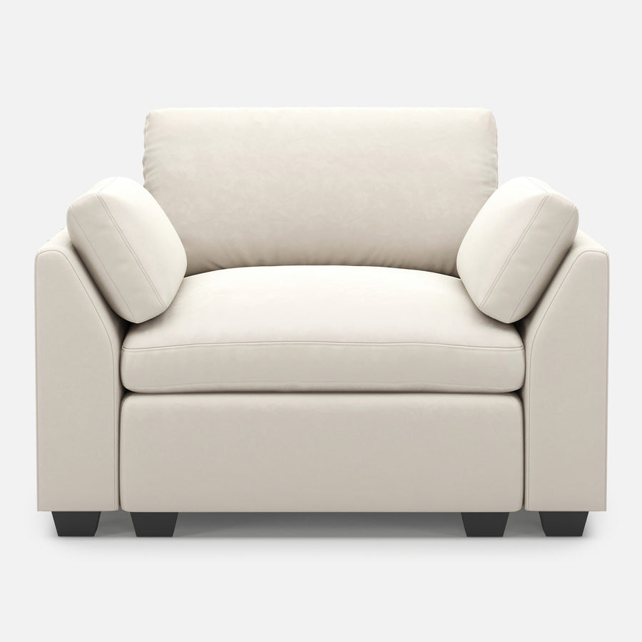 Cosmic-Latte-/-Velvet-Armchair