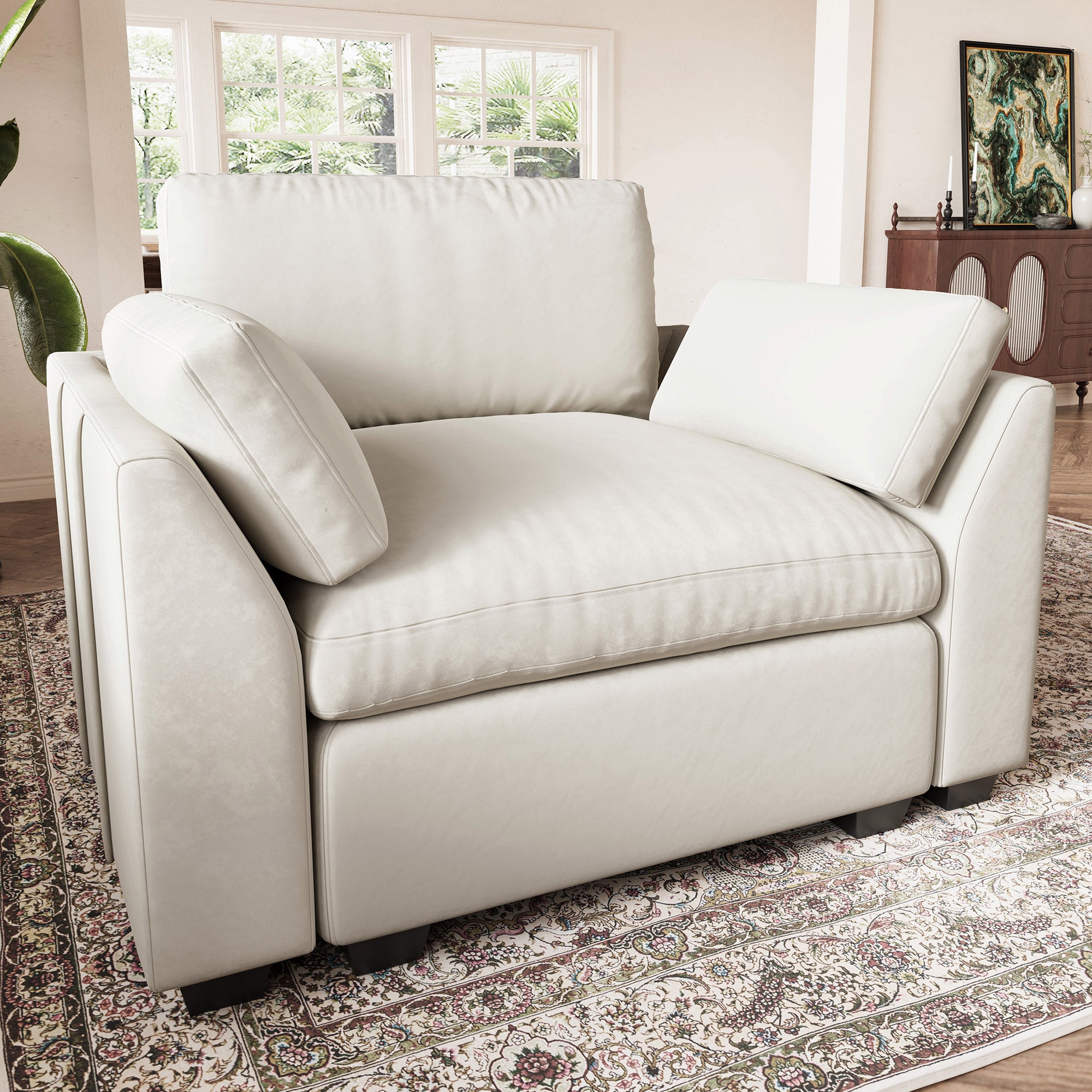 Uteeran Oversized Cloud Single Sofa