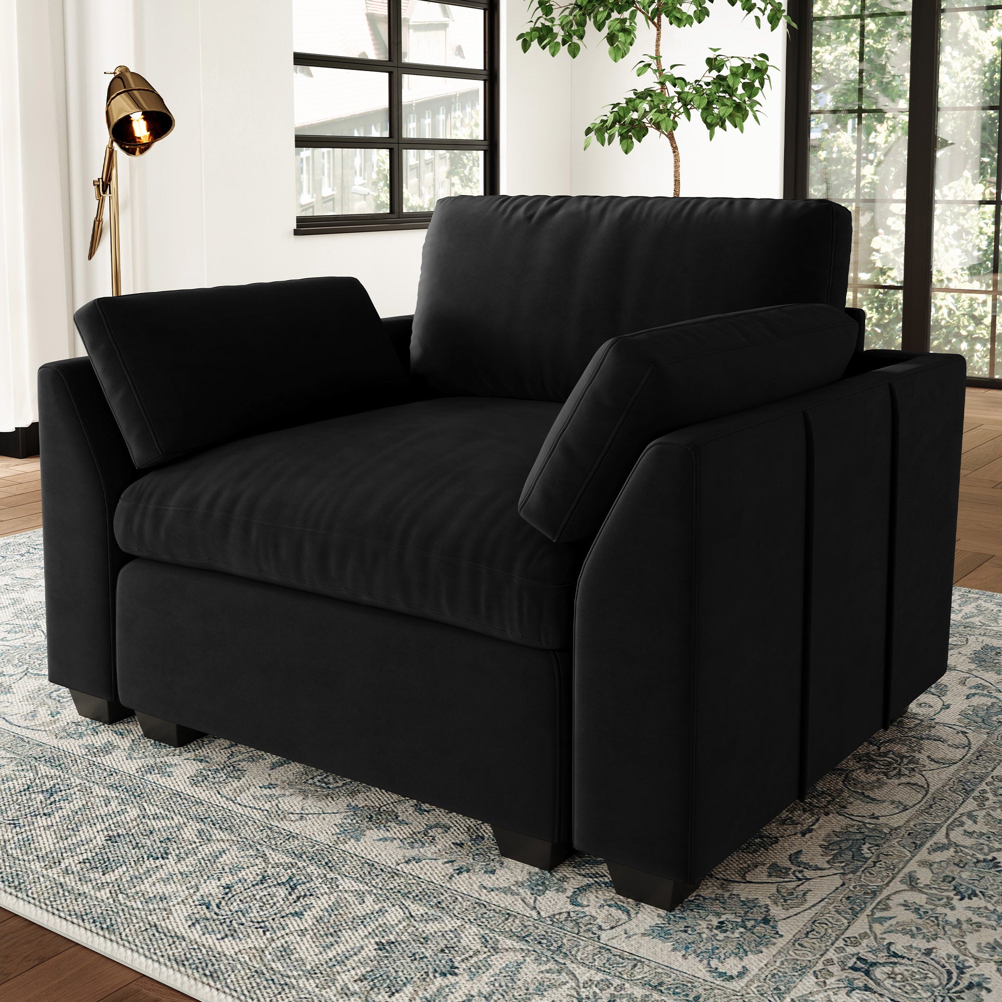 Uteeran Oversized Cloud Single Sofa
