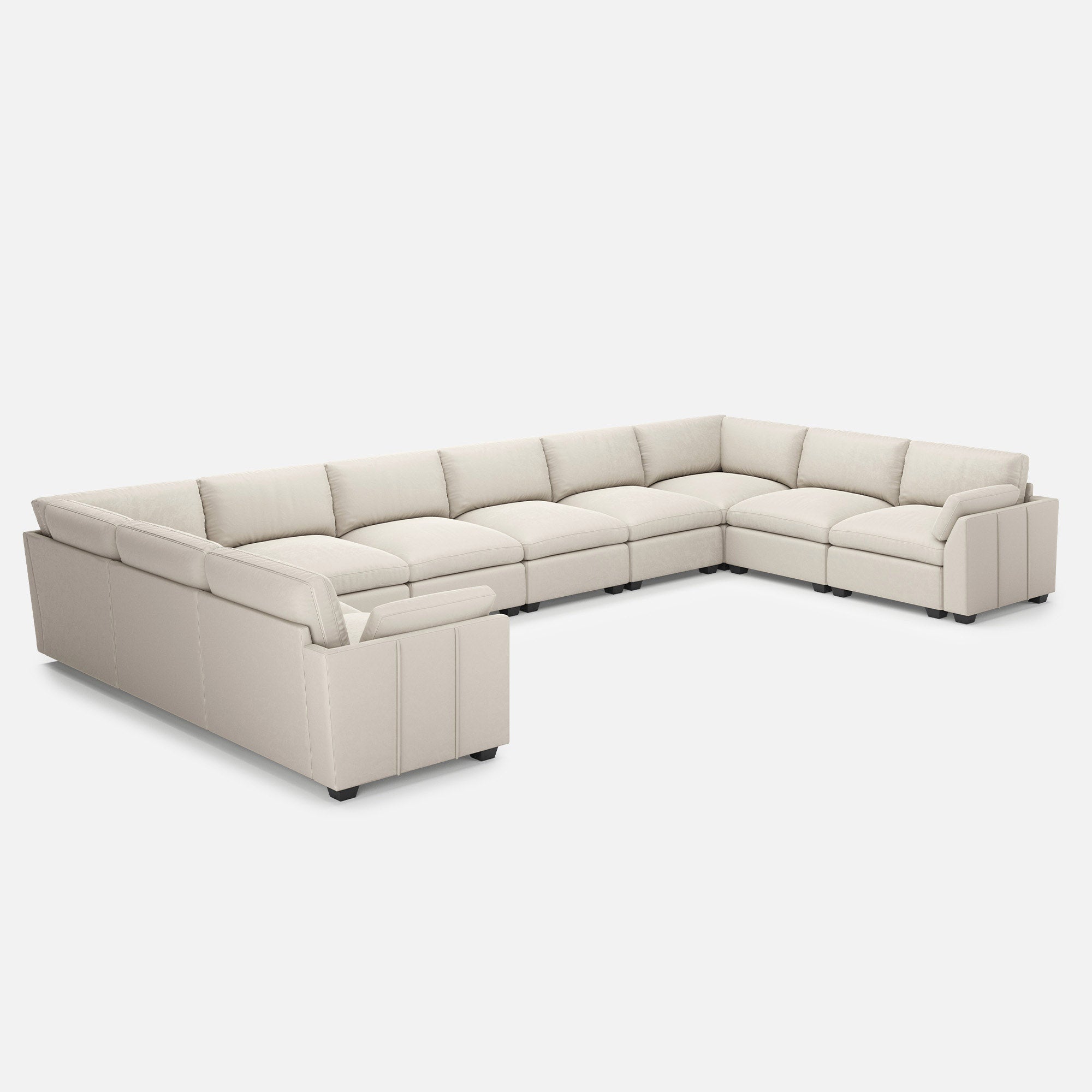 Uteeran Oversized Cloud 10 Seats Sofa