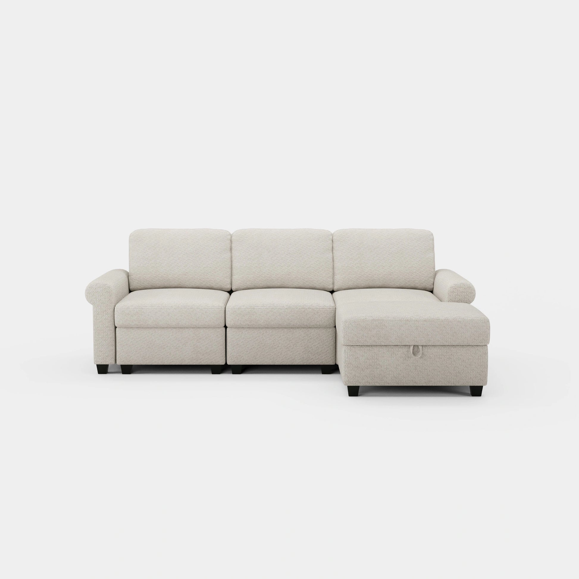 Misty-White-/-Chenille-3-Seats-L-Shaped-Sectional