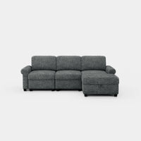 Silver-Grey-/-Chenille-4-Seat-L-Shaped-Sectional