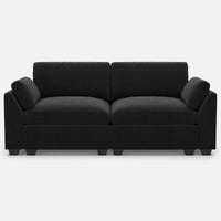 Midnight-Black-/-Velvet-Loveseat