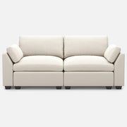 Uteeran Oversized Cloud Loveseat Sofa
