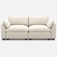 Cosmic-Latte-/-Velvet-Loveseat